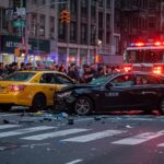 Serious accident in the city